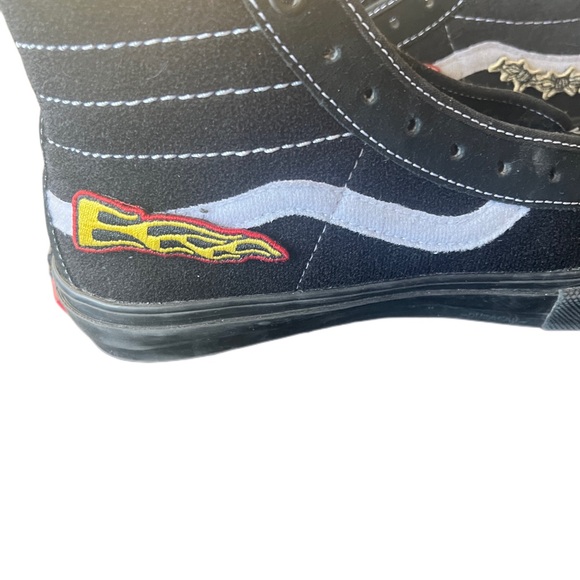 Size 8 - VANS Elijah Berle x Skate Sk8- Decon High Black - Picture 9 of 12